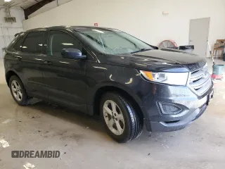 2015 Ford Edge SE with VIN 2FMTK3G98FBB55430, listed as a Copart auction lot 47659415 with 81,489 mi miles and Clean title. Bid and sale history available at DreamBid. Image 4.