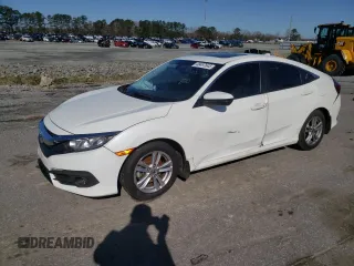 2017 Honda Civic Sedan EX-L with VIN 2HGFC1F78HH647864, listed as a Copart auction lot 48497645 with 185,849 mi miles and Clean Title. Bid and sale history available at carsss.com. Image 1.