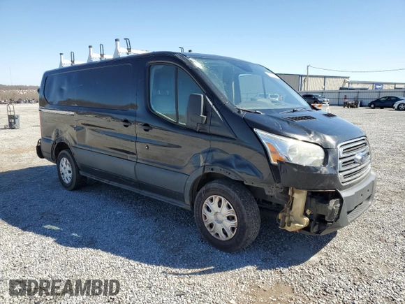 2015 Ford Transit Cargo with VIN 1FTNE1YM9FKB27413, listed as a Copart auction lot 53175155 with 262,291 mi miles and Salvage Title. Bid and sale history available at carsss.com. Image 4.