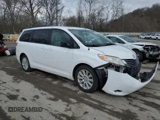2012 Toyota Sienna XLE z VIN 5TDDK3DC6CS043440, wystawiony jako Copart lot #50408865 z przebiegiem 229 239 mil mil oraz Szkoda całkowita • Salvage title. Historia ofert i sprzedaży dostępna na DreamBid. Obrazek 4.