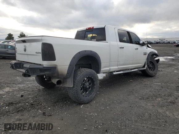 2013 Ram 2500 Laramie with VIN 3C6UR5NL6DG592293, listed as a Copart auction lot 82389574 with 189,313 mi miles and Salvage title. Bid and sale history available at DreamBid. Image 3.