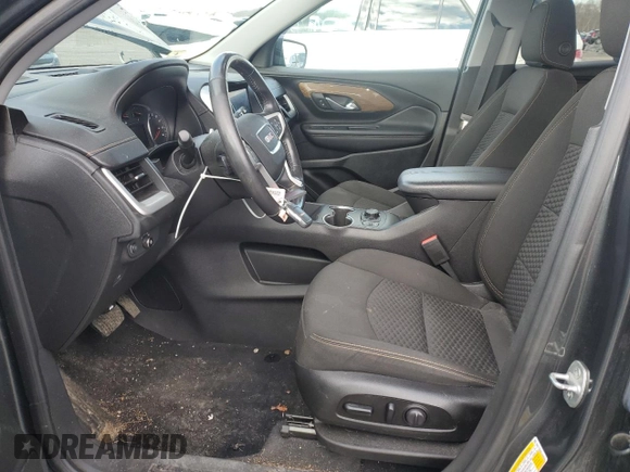 2020 GMC Terrain SLE with VIN 3GKALTEV0LL195174, listed as a Copart auction lot 47035275 with 57,105 mi miles and Salvage Title. Bid and sale history available at carsss.com. Image 7.
