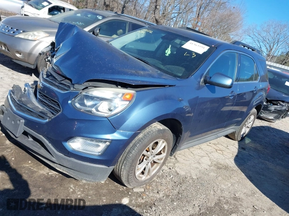 2016 Chevrolet Equinox LT with VIN 2GNALCEK7G6357398, listed as a IAAI auction lot 41363591 with 118,761 mi miles and . Bid and sale history available at carsss.com. Image 2.