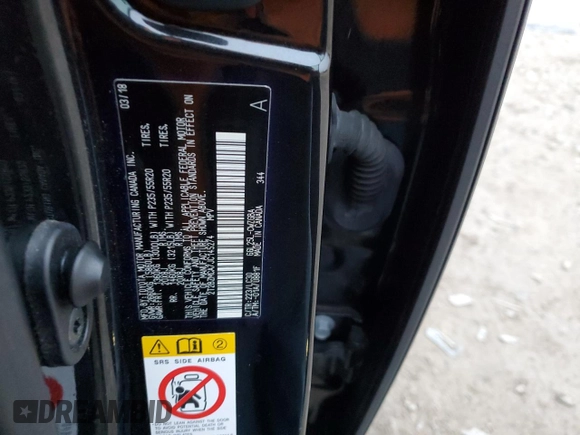 2018 Lexus RX with VIN 2T2BZMCA7JC145274, listed as a Copart auction lot 81988004 with 100,574 mi miles and Salvage Title. Bid and sale history available at carsss.com. Image 12.