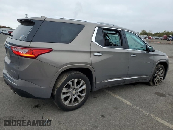 2018 Chevrolet Traverse Premier with VIN 1GNEVJKW4JJ207735, listed as a Copart auction lot 75886684 with 49,821 mi miles and Salvage Title. Bid and sale history available at carsss.com. Image 3.
