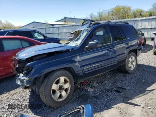 2001 Jeep Grand Cherokee Limited with VIN 1J4GW58N21C556279, listed as a Copart auction lot 55381475 with Not provided miles and Salvage title. Bid and sale history available at DreamBid. Image 1.