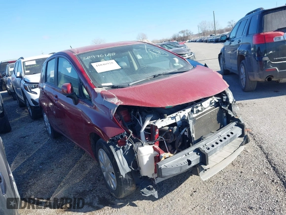 2014 Nissan Note S Plus with VIN 3N1CE2CP0EL403086, listed as a IAAI auction lot 41046928 with 190,841 mi miles and . Bid and sale history available at DreamBid. Image 1.
