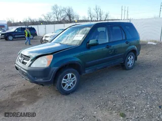 2002 Honda CR-V EX with VIN JHLRD78852C003754, listed as a IAAI auction lot 42017163 with 210,922 mi miles. Bid and sale history available at carsss.com. Image 2.