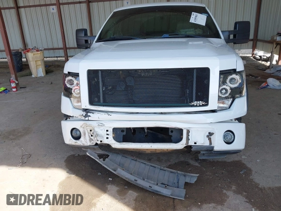 2009 Ford F-150 STX with VIN 1FTRX12W89FA17729, listed as a IAAI auction lot 41899863 with 327,018 mi miles. Bid and sale history available at carsss.com. Image 6.
