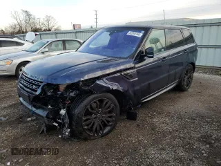 2017 Land Rover Range Rover Sport HSE Dynamic with VIN SALWV2FV1HA175625, listed as a Copart auction lot 82365164 with 88,199 mi miles and Salvage Title. Bid and sale history available at carsss.com. Image 1.