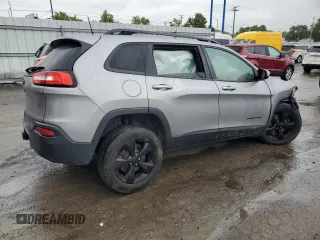 2016 Jeep Cherokee Altitude with VIN 1C4PJMCB0GW103491, listed as a Copart auction lot 57629645 with Not provided miles and Salvage title. Bid and sale history available at DreamBid. Image 3.