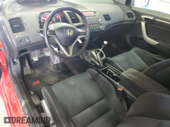 2007 Honda Civic Si with VIN 2HGFG21537H701361, listed as a Copart auction lot 53830495 with 211,471 mi miles and Salvage Title. Bid and sale history available at DreamBid. Image 8.