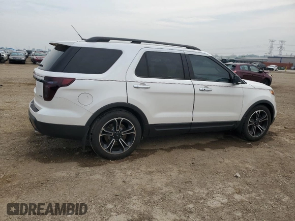2014 Ford Explorer Sport with VIN 1FM5K8GT6EGC45569, listed as a Copart auction lot 59731185 with 98,838 mi miles and Salvage title. Bid and sale history available at DreamBid. Image 3.
