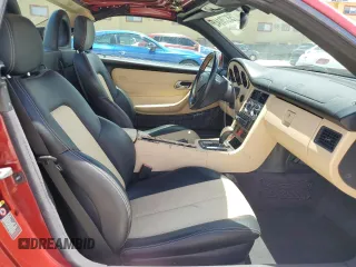 2001 Mercedes-Benz SLK 230 Kompressor with VIN WDBKK49F01F223928, listed as a Copart auction lot 58350145 with 102,651 mi miles and Salvage title. Bid and sale history available at DreamBid. Image 10.