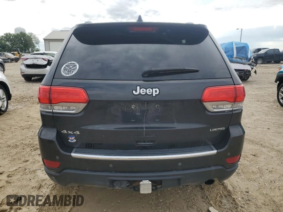 2016 Jeep Grand Cherokee Limited with VIN 1C4RJFBG3GC443608, listed as a Copart auction lot 62612335 with 176,273 mi miles and Salvage title. Bid and sale history available at DreamBid. Image 6.