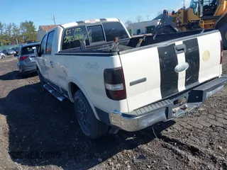 2007 Ford F-150 XLT with VIN 1FTPW14V17FA03392, listed as a IAAI auction lot 41794739 with 999,999 mi miles. Bid and sale history available at carsss.com. Image 3.