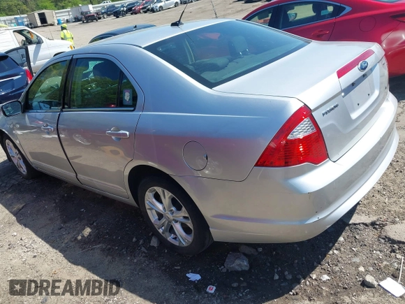 2012 Ford Fusion SE with VIN 3FAHP0HA6CR321255, listed as a IAAI auction lot 41971706 with 114,977 mi miles and . Bid and sale history available at DreamBid. Image 3.