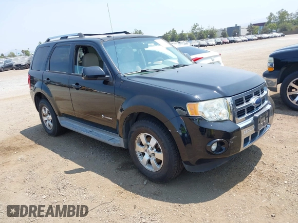 2009 Ford Escape Hybrid with VIN 1FMCU49319KB21624, listed as a IAAI auction lot 42666813 with 167,423 mi miles and . Bid and sale history available at DreamBid. Image 1.