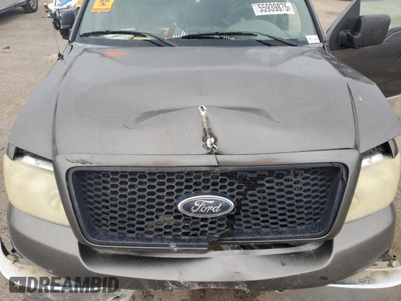 2005 Ford F-150 XLT z VIN 1FTRW12WX5FA87200, wystawiony jako Copart lot #55939875 z przebiegiem Nie podano mil oraz Szkoda całkowita • Salvage title. Historia ofert i sprzedaży dostępna na DreamBid. Obrazek 11.