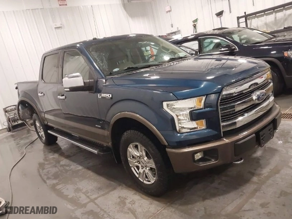 2017 Ford F-150 XL with VIN 1FTEW1EG3HKD24740, listed as a IAAI auction lot 41497287 with 95,840 mi miles. Bid and sale history available at carsss.com. Image 1.