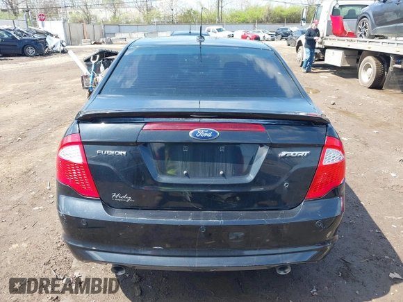2011 Ford Fusion SPORT with VIN 3FAHP0KC4BR105574, listed as a IAAI auction lot 41941235 with 74,615 mi miles. Bid and sale history available at carsss.com. Image 17.