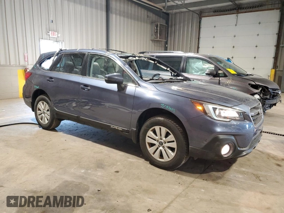 2018 Subaru Outback Premium with VIN 4S4BSAHC1J3229788, listed as a Copart auction lot 62676125 with 29,188 mi miles and Salvage title. Bid and sale history available at DreamBid. Image 4.