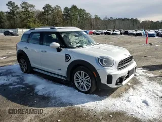 2024 MINI Countryman Cooper S with VIN WMZ83BR03R3S03985, listed as a Copart auction lot 89362545 with 0 mi miles and Salvage Title. Bid and sale history available at carsss.com. Image 10.