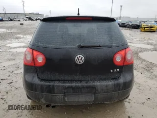2009 Volkswagen Rabbit S with VIN WVWAB71K19W110539, listed as a Copart auction lot 85843454 with 0 mi miles and Salvage Title. Bid and sale history available at carsss.com. Image 6.