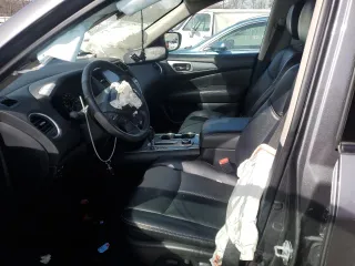 2020 Nissan Pathfinder SL z VIN 5N1DR2CM1LC580827, wystawiony jako Copart lot #45777555 z przebiegiem 72 063 mil mil oraz Szkoda całkowita • Salvage title. Historia ofert i sprzedaży dostępna na DreamBid. Obrazek 7.