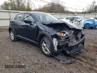 2018 Mazda CX-3 Sport with VIN JM1DKFB78J0315770, listed as a Copart auction lot 50004525 with 94,301 mi miles and Salvage Title. Bid and sale history available at DreamBid. Image 4.