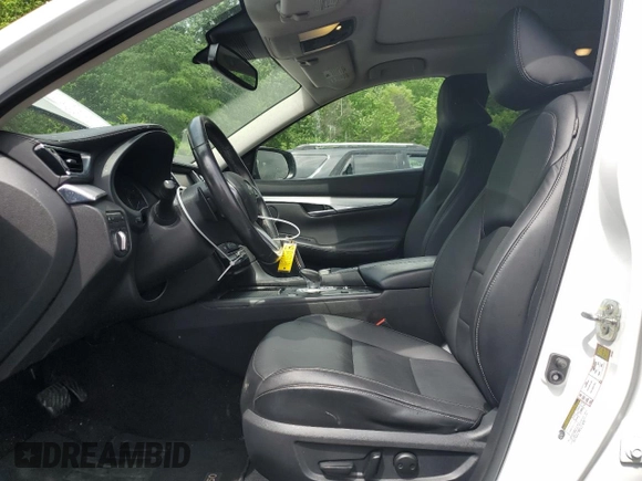 2021 Infiniti QX50 Luxe with VIN 3PCAJ5BB9MF120951, listed as a Copart auction lot 55303395 with 28,437 mi miles and Salvage title. Bid and sale history available at DreamBid. Image 7.