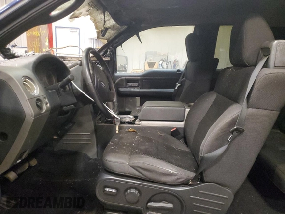 2008 Ford F-150 XLT with VIN 1FTPX14V88FA15084, listed as a Copart auction lot 51579385 with 0 mi miles and Non Repairable. Bid and sale history available at carsss.com. Image 7.