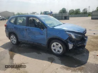 2024 Subaru Forester with VIN JF2SKAAC6RH407385, listed as a Copart auction lot 60415005 with 8,016 mi miles and Salvage title. Bid and sale history available at DreamBid. Image 4.