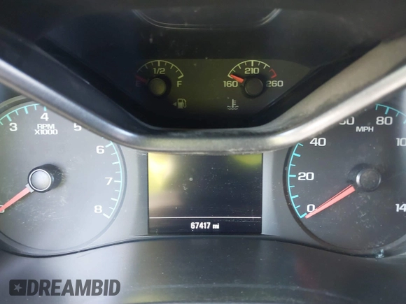 2020 Chevrolet Colorado 2WD Work Truck with VIN 1GCGSBEN0L1209889, listed as a IAAI auction lot 40390370 with 67,417 mi miles and . Bid and sale history available at DreamBid. Image 7.