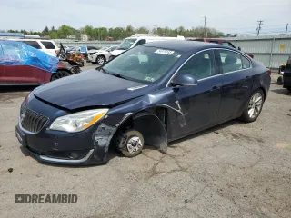 2016 Buick Regal z VIN 2G4GK5EX9G9130527, wystawiony jako Copart lot #54979145 z przebiegiem 95 245 mil mil oraz Szkoda całkowita • Salvage title. Historia ofert i sprzedaży dostępna na DreamBid. Obrazek 1.