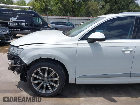 2017 Audi Q7 Premium Plus with VIN WA1LHAF79HD037532, listed as a IAAI auction lot 42549373 with 50,076 mi miles and . Bid and sale history available at DreamBid. Image 20.