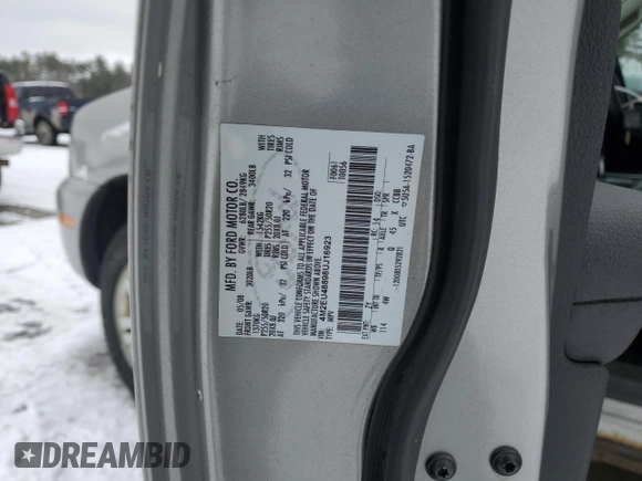 2008 Mercury Mountaineer Premier with VIN 4M2EU48898UJ16923, listed as a Copart auction lot 47227065 with 179,878 mi miles and Clean Title. Bid and sale history available at carsss.com. Image 13.