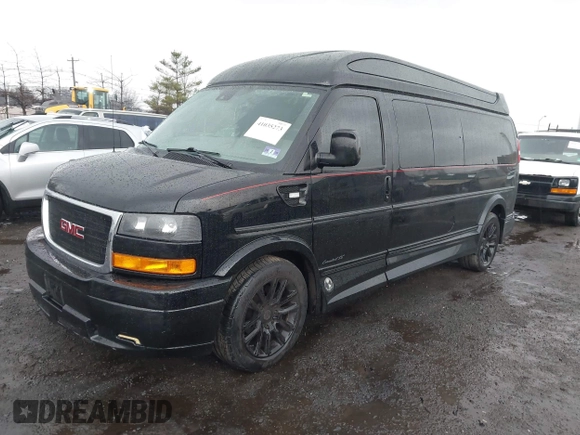 2019 GMC Savana Cargo z VIN 1GTW7BFG8K1335817, wystawiony jako IAAI lot #41035273 z przebiegiem 72 656 mil mil oraz . Historia ofert i sprzedaży dostępna na DreamBid. Obrazek 18.