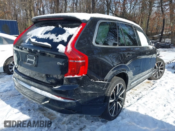2023 Volvo XC90 Plus with VIN YV4062PN9P1906550, listed as a IAAI auction lot 41372301 with 5 mi miles. Bid and sale history available at carsss.com. Image 4.
