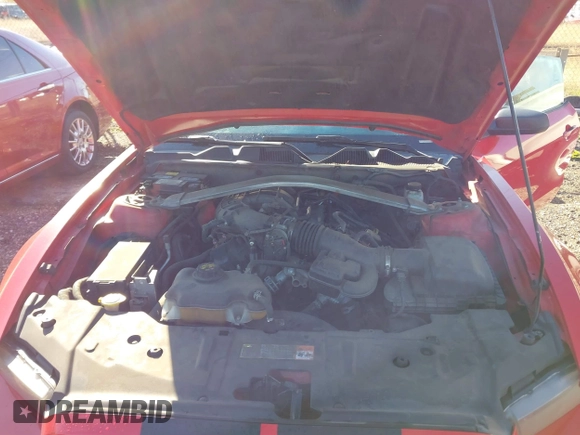 2014 Ford Mustang V6 with VIN 1ZVBP8EM7E5269411, listed as a IAAI auction lot 41067341 with 161,383 mi miles. Bid and sale history available at carsss.com. Image 10.