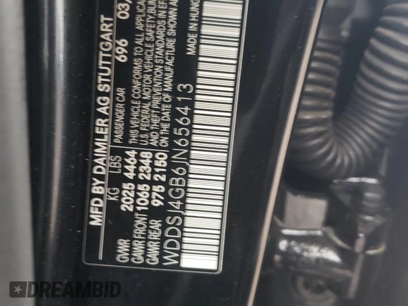 2018 Mercedes-Benz CLA 250 with VIN WDDSJ4GB6JN656413, listed as a Copart auction lot 48919014 with 51,192 mi miles and . Bid and sale history available at DreamBid. Image 14.