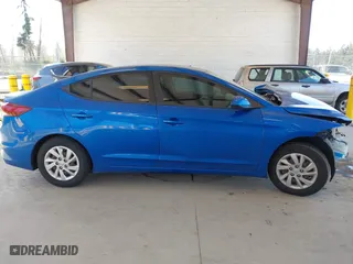 2017 Hyundai Elantra SE with VIN KMHD74LF5HU095093, listed as a IAAI auction lot 41957451 with 75,760 mi miles. Bid and sale history available at carsss.com. Image 14.