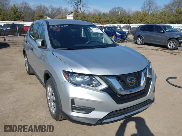 2018 Nissan Rogue SV with VIN KNMAT2MV1JP525946, listed as a IAAI auction lot 41785505 with 89,070 mi miles. Bid and sale history available at carsss.com. Image 1.