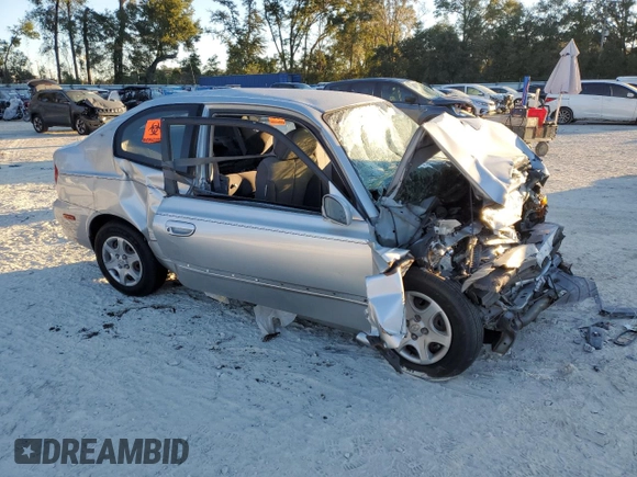 2005 Hyundai Accent GLS with VIN KMHCG35CX5U357839, listed as a Copart auction lot 81465454 with Not Provided miles and Salvage Title. Bid and sale history available at carsss.com. Image 4.