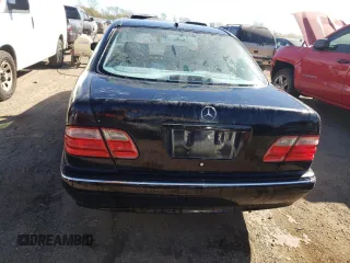 2001 Mercedes-Benz E-Class with VIN WDBJF65J01B325792, listed as a Copart auction lot 76328704 with 101,886 mi miles and Salvage Title. Bid and sale history available at carsss.com. Image 6.