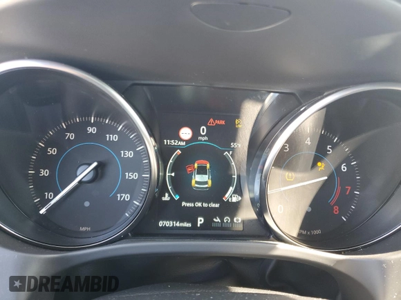 2020 Jaguar F-Pace 25t Premium z VIN SADCJ2FX2LA660652, wystawiony jako Copart lot #46742035 z przebiegiem 70 314 mil mil oraz Szkoda całkowita • Salvage title. Historia ofert i sprzedaży dostępna na DreamBid. Obrazek 9.