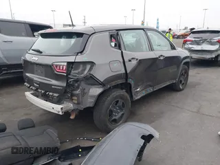 2018 Jeep Compass Sport with VIN 3C4NJCAB6JT502651, listed as a IAAI auction lot 42100724 with 84,238 mi miles and . Bid and sale history available at DreamBid. Image 4.