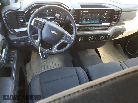 2022 Chevrolet Silverado 1500 LT with VIN 1GCPACEK3NZ571055, listed as a Copart auction lot 78841434 with 32,284 mi miles and Salvage Title. Bid and sale history available at carsss.com. Image 8.