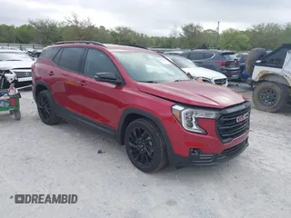 2023 GMC Terrain SLT with VIN 3GKALPEG4PL168476, listed as a IAAI auction lot 41951487 with 24,656 mi miles and . Bid and sale history available at carsss.com. Image 1.