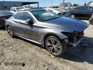 2019 Infiniti Q60 3.0t LUXE with VIN JN1EV7EK8KM230880, listed as a Copart auction lot 47499475 with 38,782 mi miles and Salvage Title. Bid and sale history available at carsss.com. Image 4.